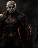Kaelen Dragonborn, mythic champion of House Emberfall